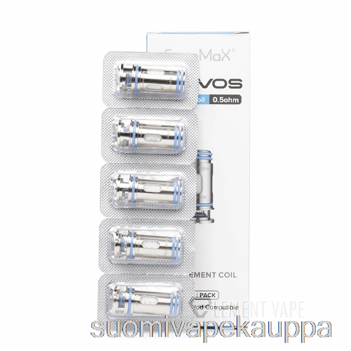 Vape Nesteet Freemax Ms Vaihtokelat 0.5ohm Mesh Kelat